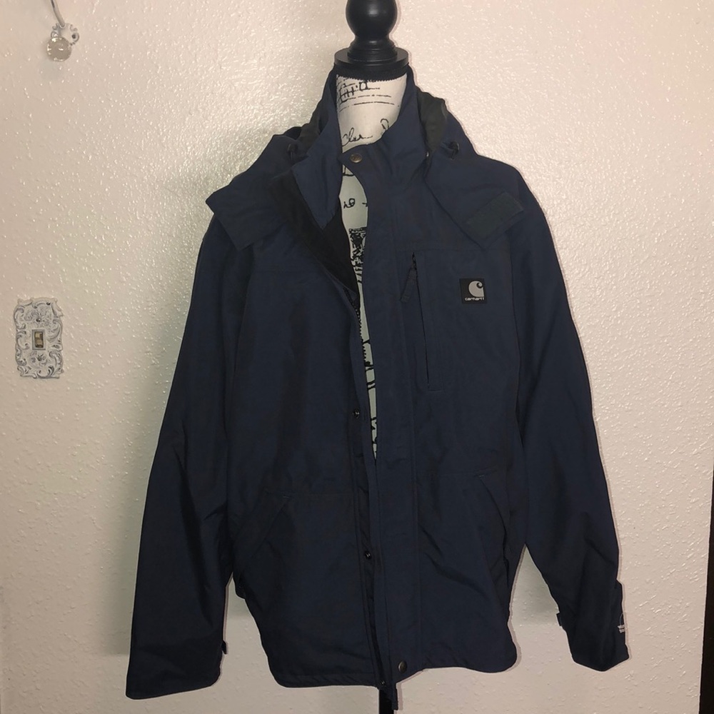 Carhartt waterproof hooded jacket